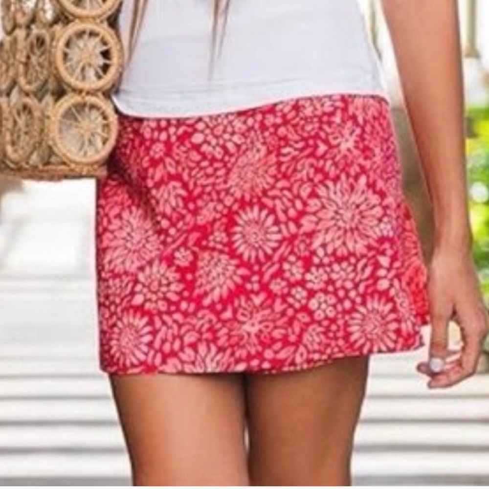 Rip Skirt Dahlia Teaberry Wrap Skirt Small